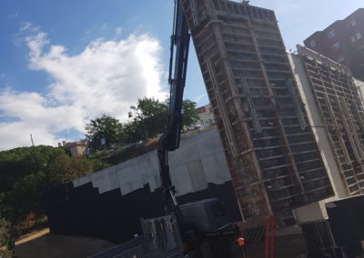 Servicio de obra en grua Barcelona