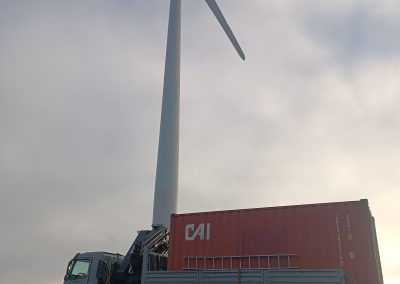 Transporte de contenedor